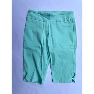 HEART OF PALM, SIZE 6, SEA GREEN BERMUDA SHORTS